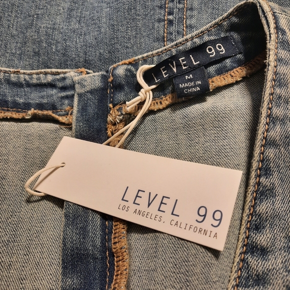 Denim Dress NWOT Size Med - Picture 6 of 12